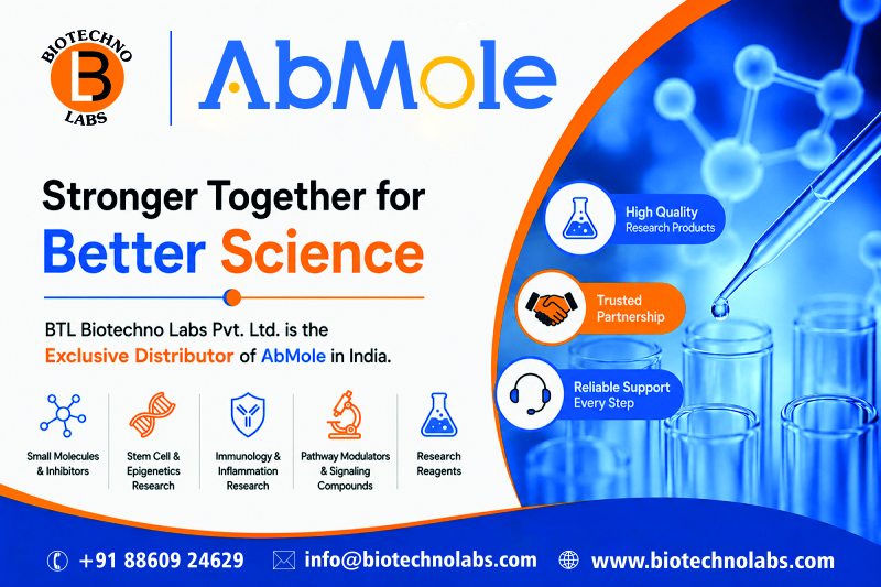 AbMole Products in India | Exclusive Distributor BTL Biotechno Labs Pvt. Ltd.