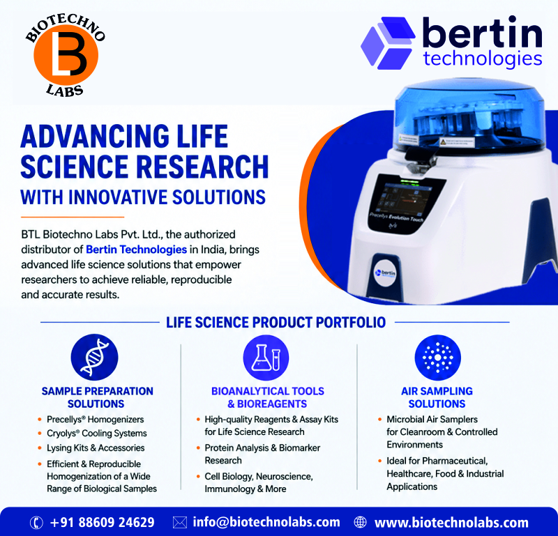 Bertin Technologies Life Science Products in India | BTL Biotechno Labs Pvt. Ltd. – Authorized Distributor