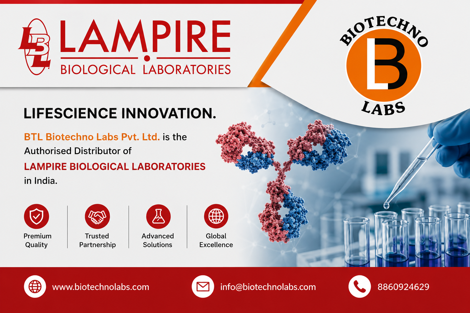 Lampire Biological Laboratories Products in India | BTL Biotechno Labs Pvt. Ltd. – Authorized Distributor
