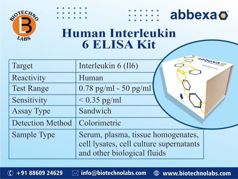 Human Interleukin 6 Elisa Kit