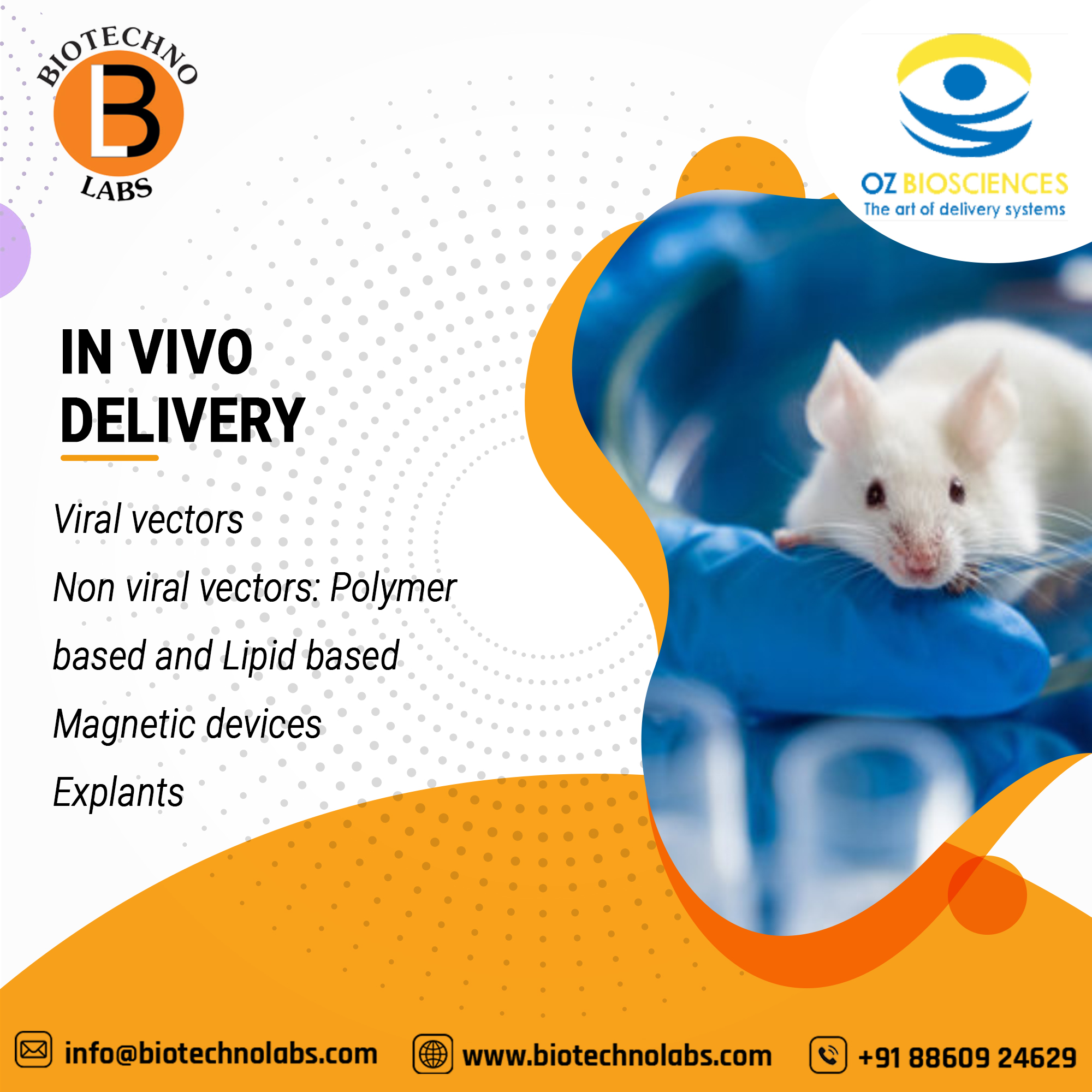 Offering Wide Range of Products by OZ Biosciences