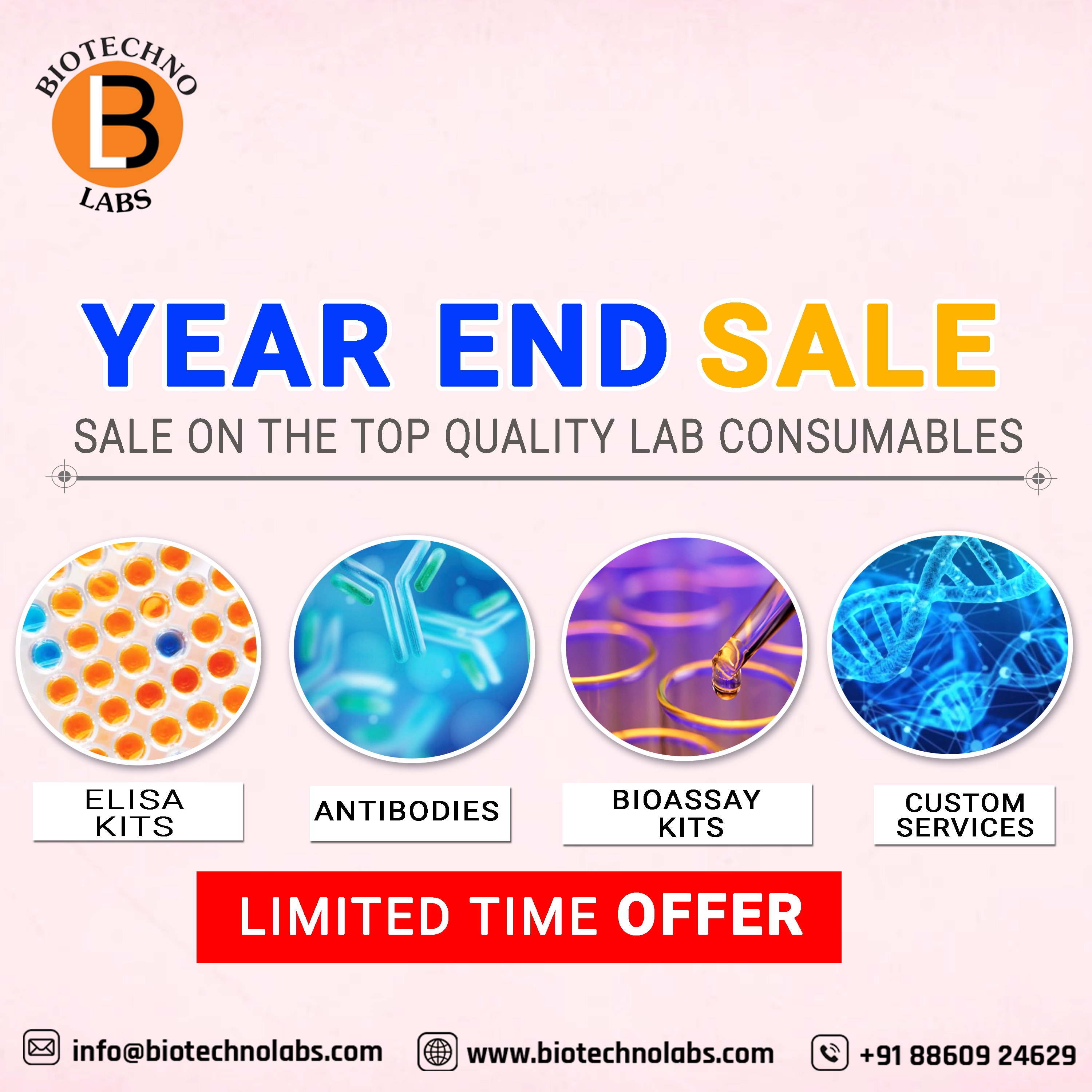 Year End Sale on the top Quality Lab Consumables
