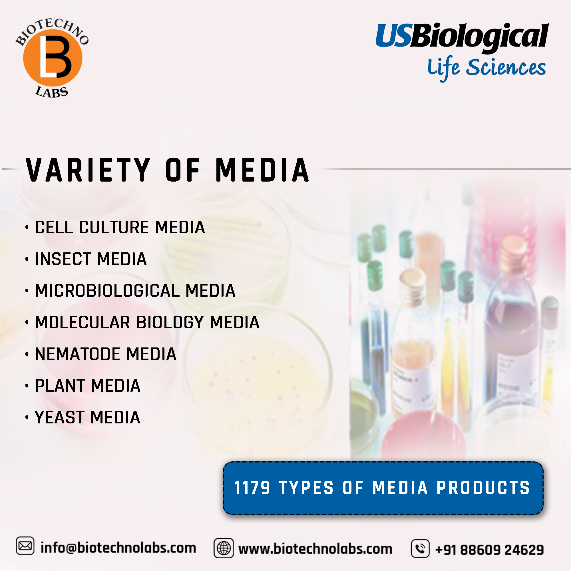providing you different variety of media products.