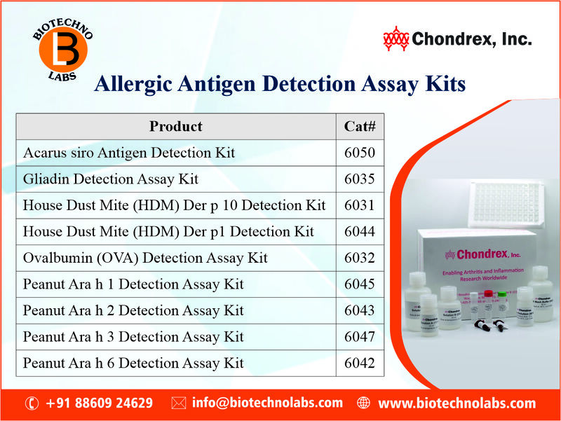 Allergic Antigen detection kit by Chondrex