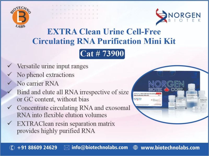 EXTRA Clean Urine Cell-Free Circulating RNA Purification Mini Kit