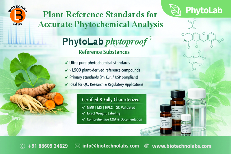 Phytochemical Reference Standards | BTL Biotechno Labs Pvt. Ltd. – Leading Supplier in India