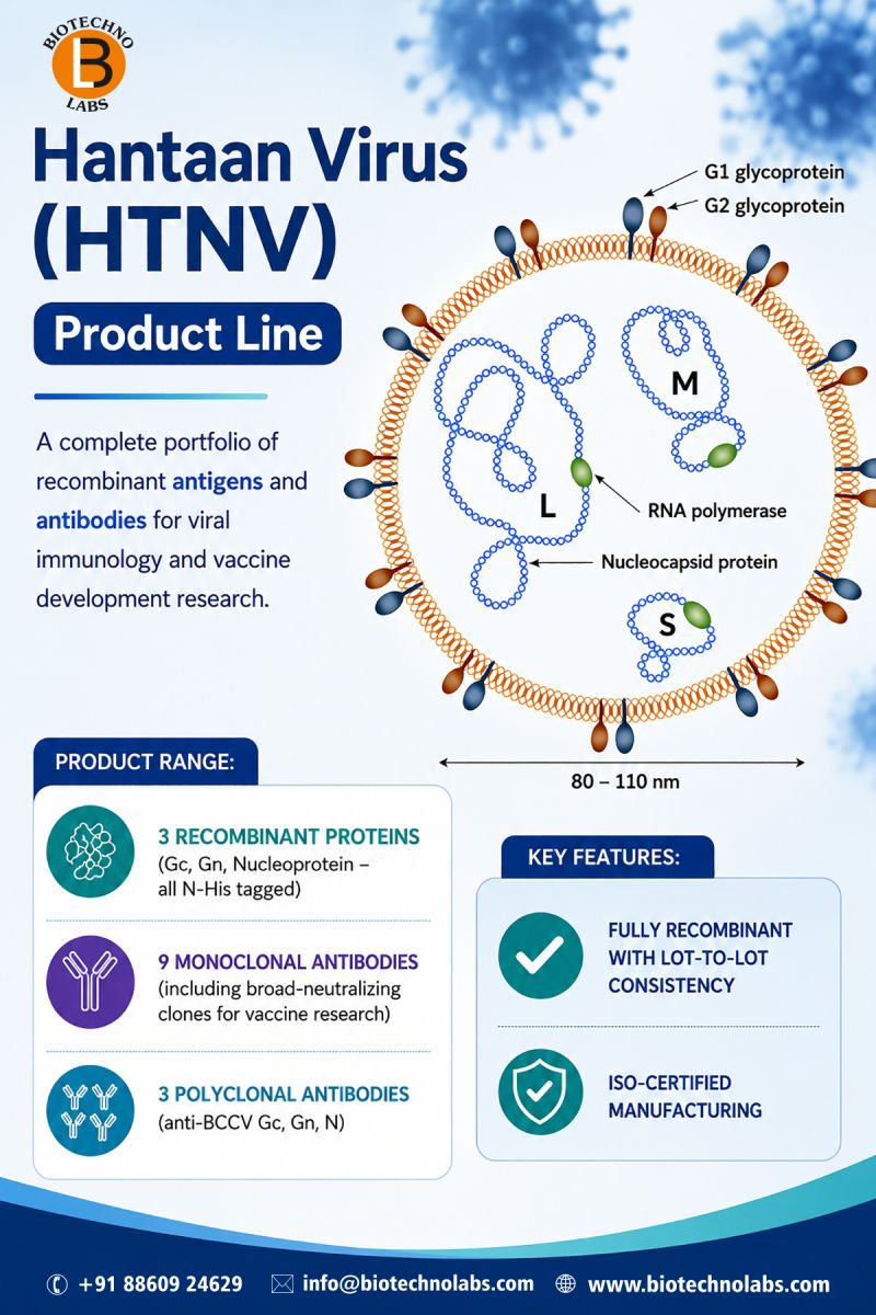 BTL Biotechno Labs Pvt. Ltd. – Top Supplier of Hantaan Virus Research Products in India
