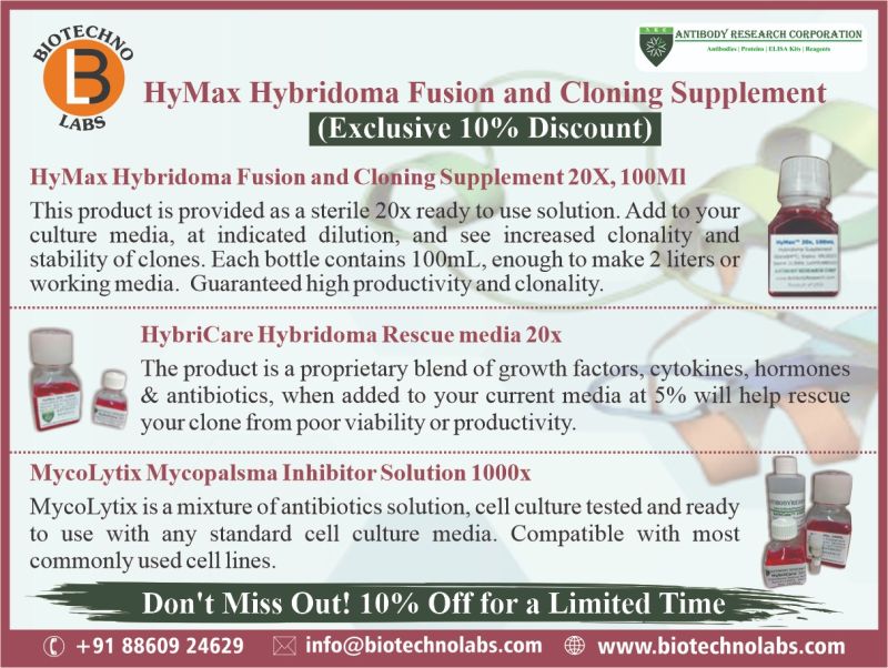 HyMax Hybridoma Fusion and Cloning Supplement